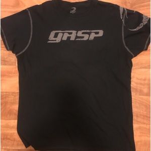 GASP brand tee